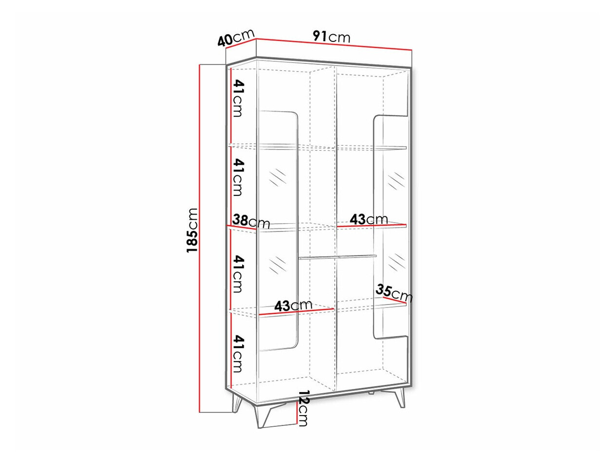 Стеллаж Avimora 106 (Грецкий орех)
