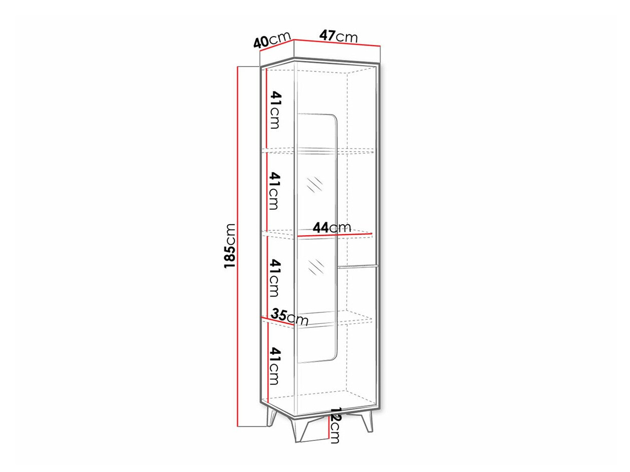 Стеллаж Avimora 107 (Грецкий орех)