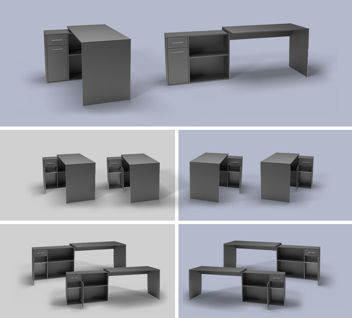 Stūra rakstāmgalds Affectus