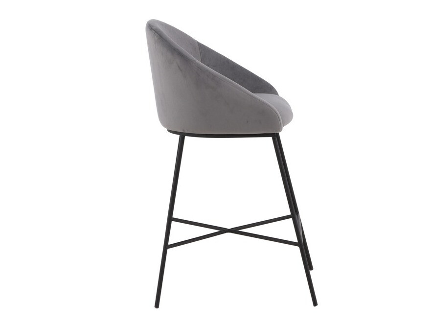 Барный стул Dallas 3175 (Тёмно-серый + Чёрный)