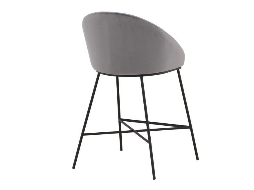 Барный стул Dallas 3175 (Тёмно-серый + Чёрный)