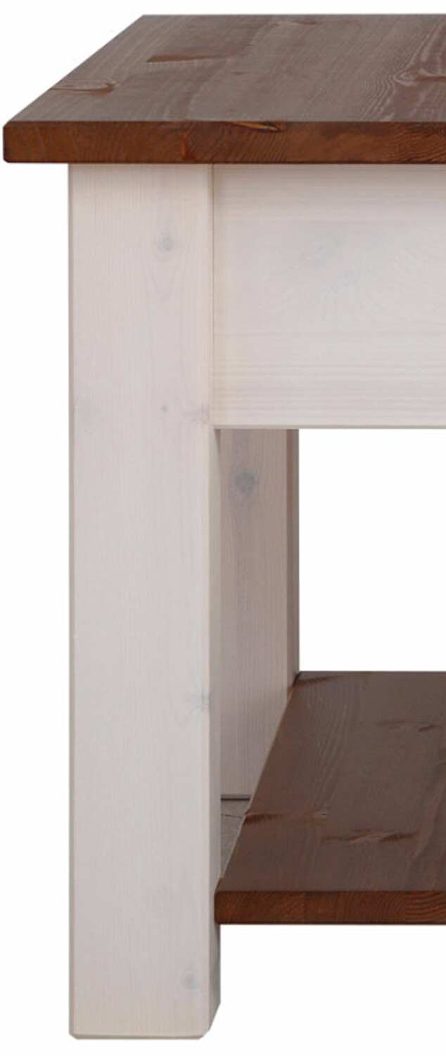 Журнальный столик Denton 753 (Белый + Медовый дуб)