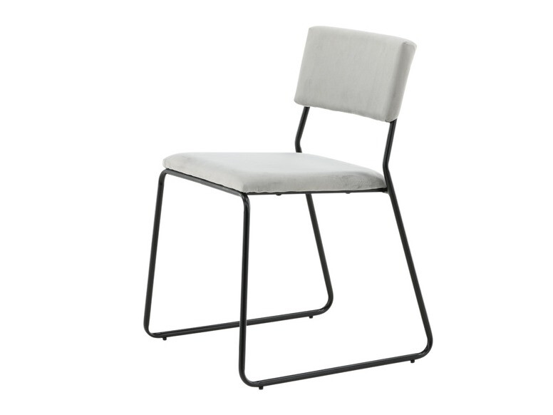 Krēsls Dallas 2613 (Gaiši pelēks + Melns)