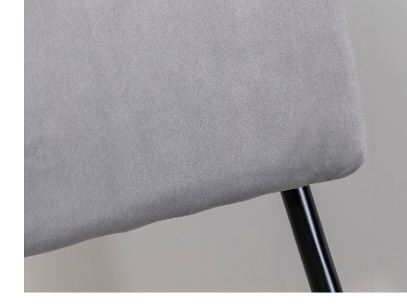 Krēsls Dallas 2613 (Gaiši pelēks + Melns)