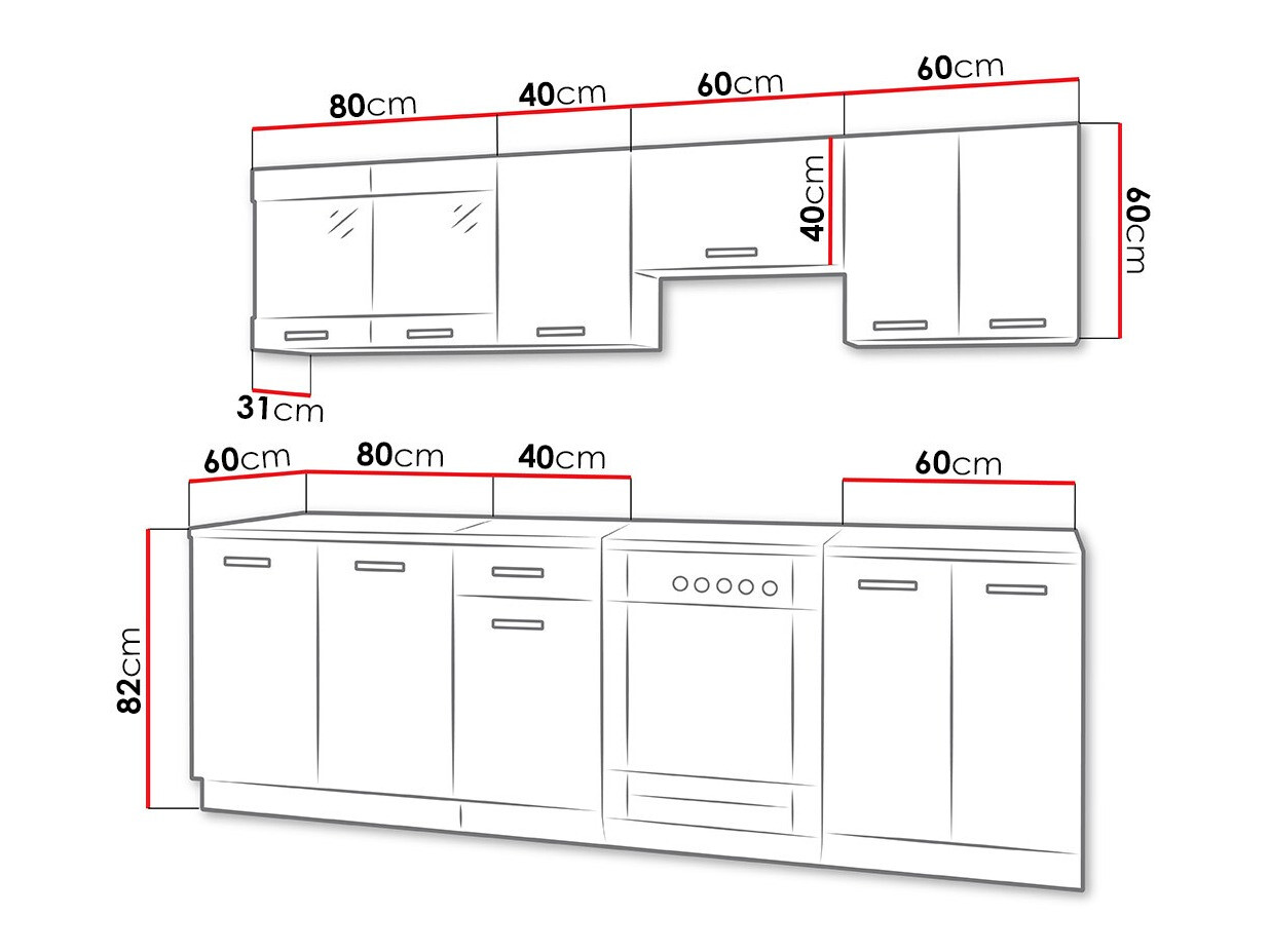 Кухонный гарнитур Tucson 161