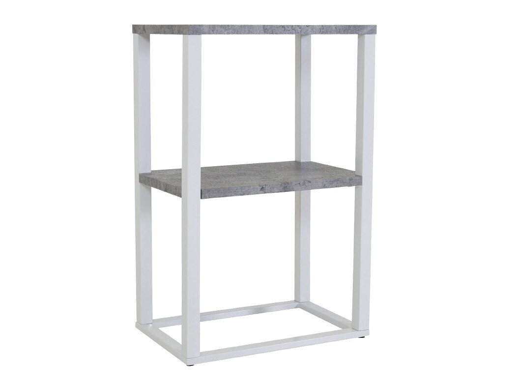 Kafijas galdiņš Dallas 3219 (Balts + Betons)