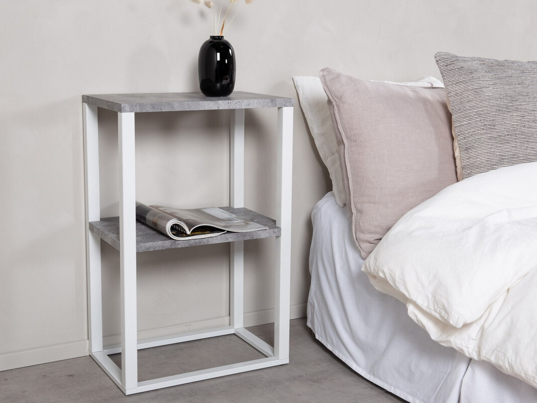 Кофейный столик Dallas 3219 (Белый + Бетон)