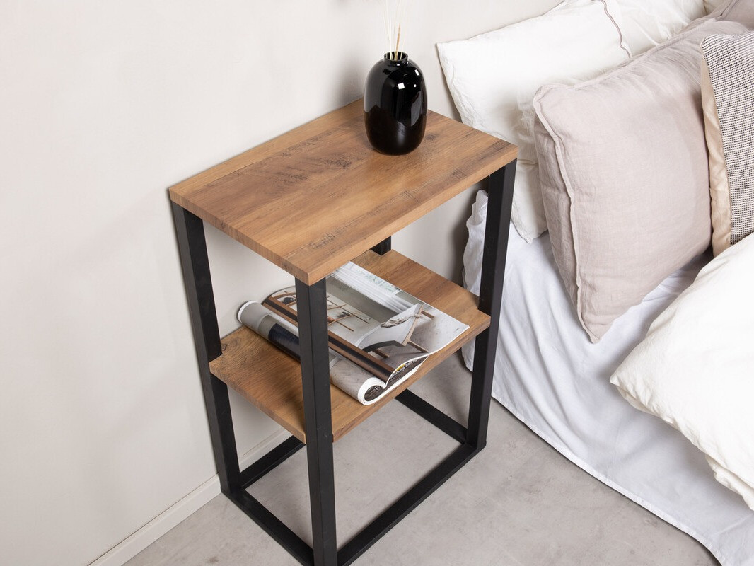 Кофейный столик Dallas 3219 (Чёрный + Тик)