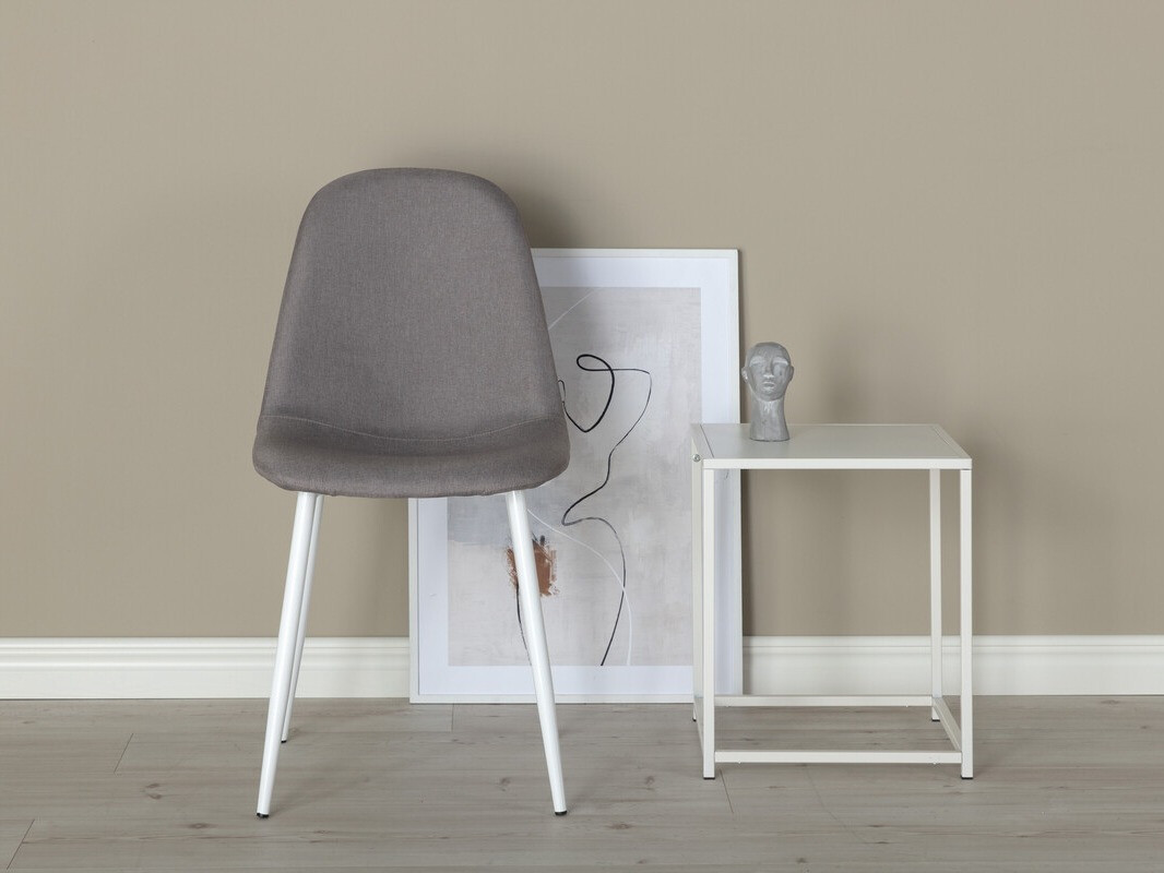 Krēsls Dallas 3222 (Pelēks + Balts)