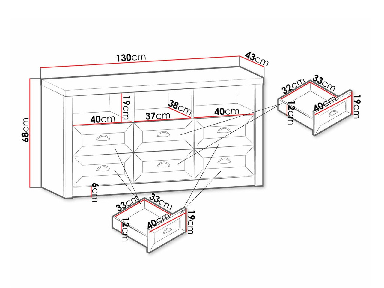 Kомод Ferdore 104