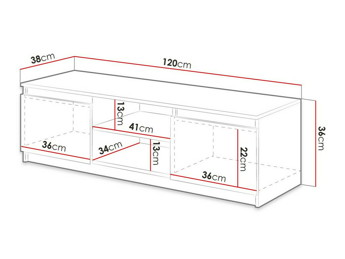 TV galds Sarasota 139 (Kastanis)