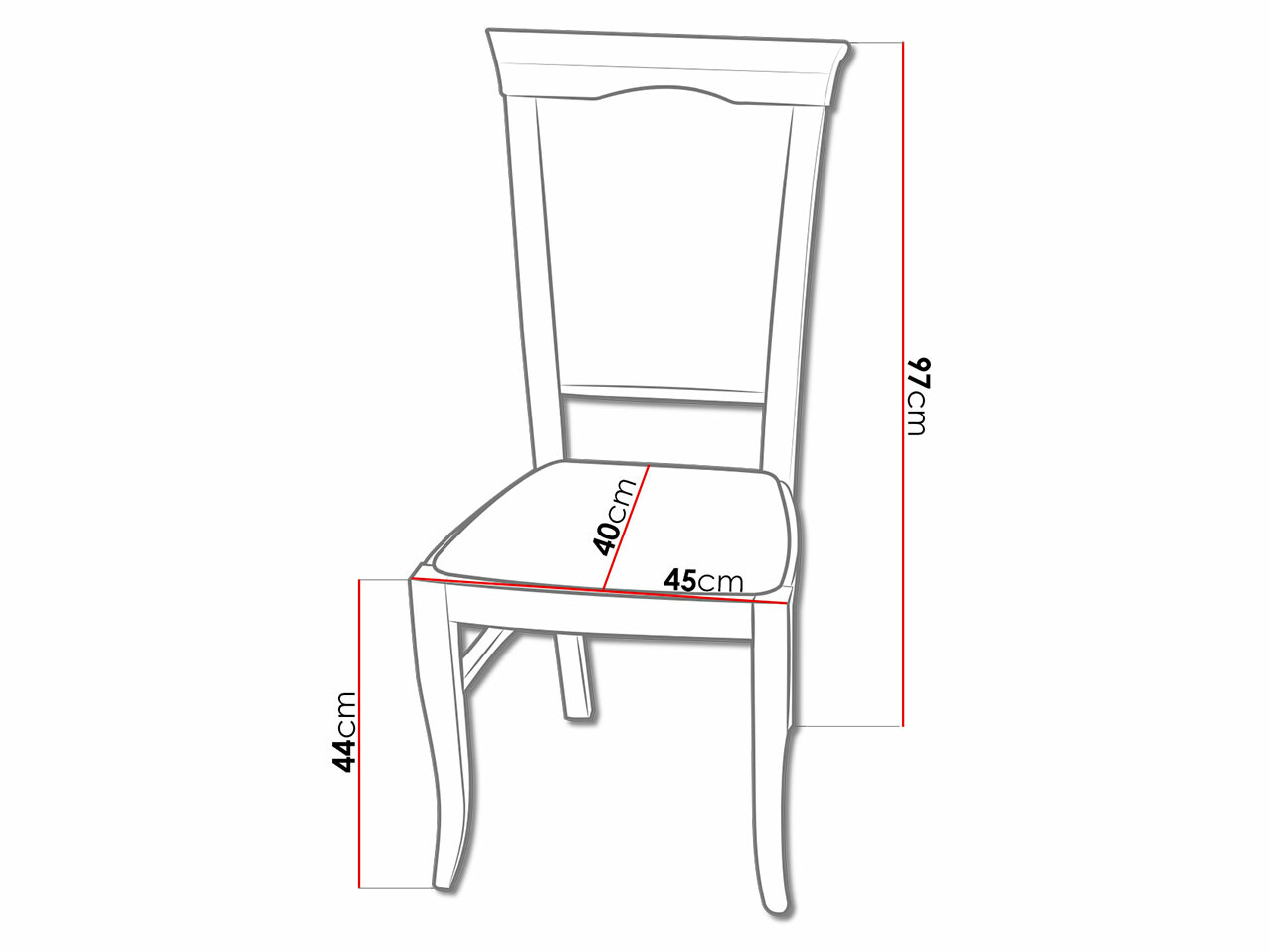 Krēsls Sparks 157 (Balts)