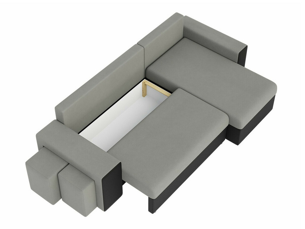 Угловой диван Memphis 129 (Paros 06 + Kronos 07)