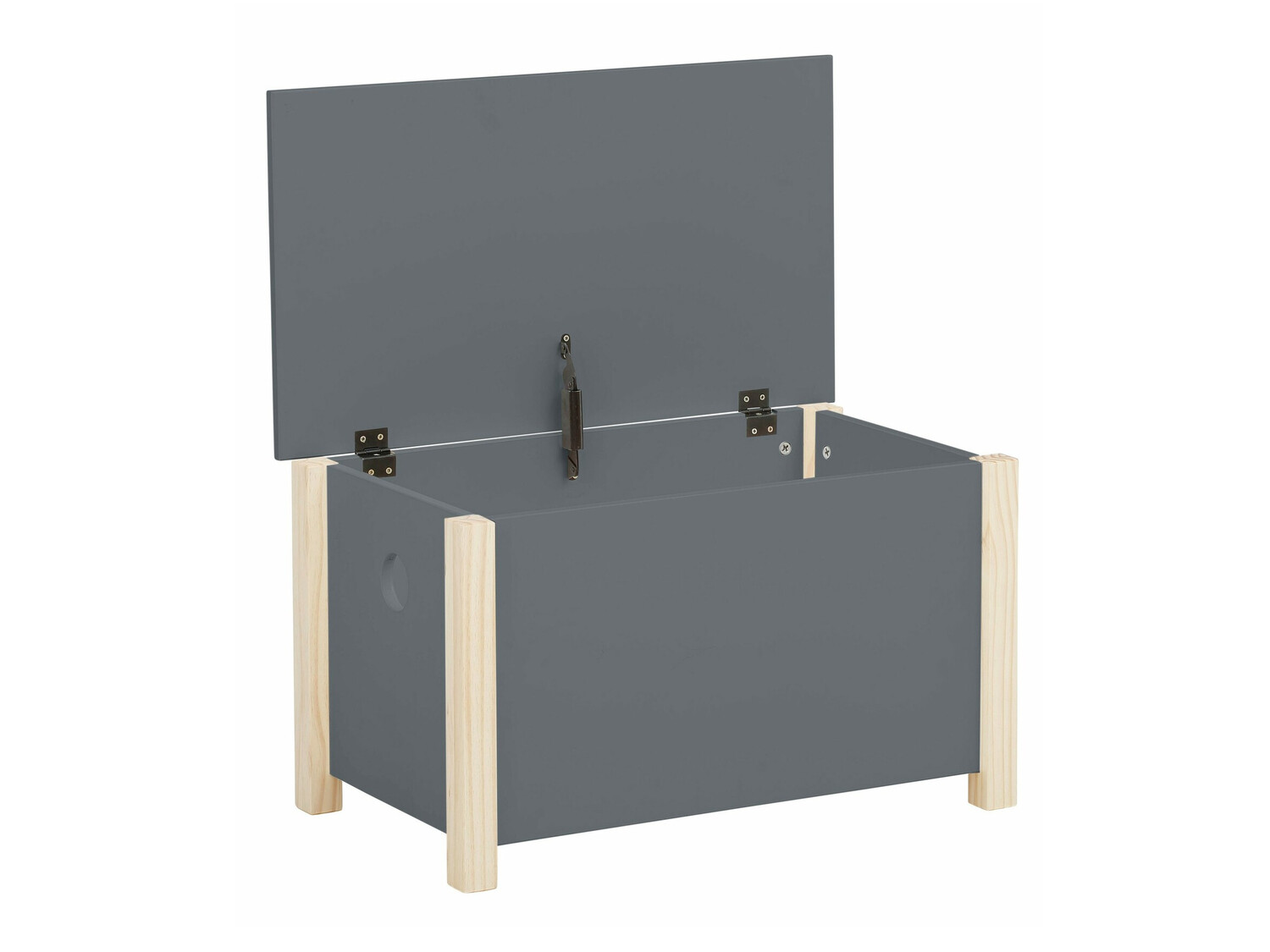 Ящик для хранения Fenmele 108 (Серый + Светлое дерево)