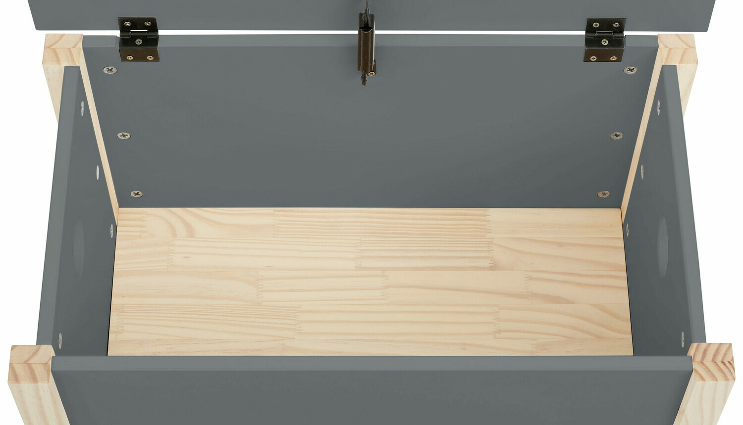 Ящик для хранения Fenmele 108 (Серый + Светлое дерево)