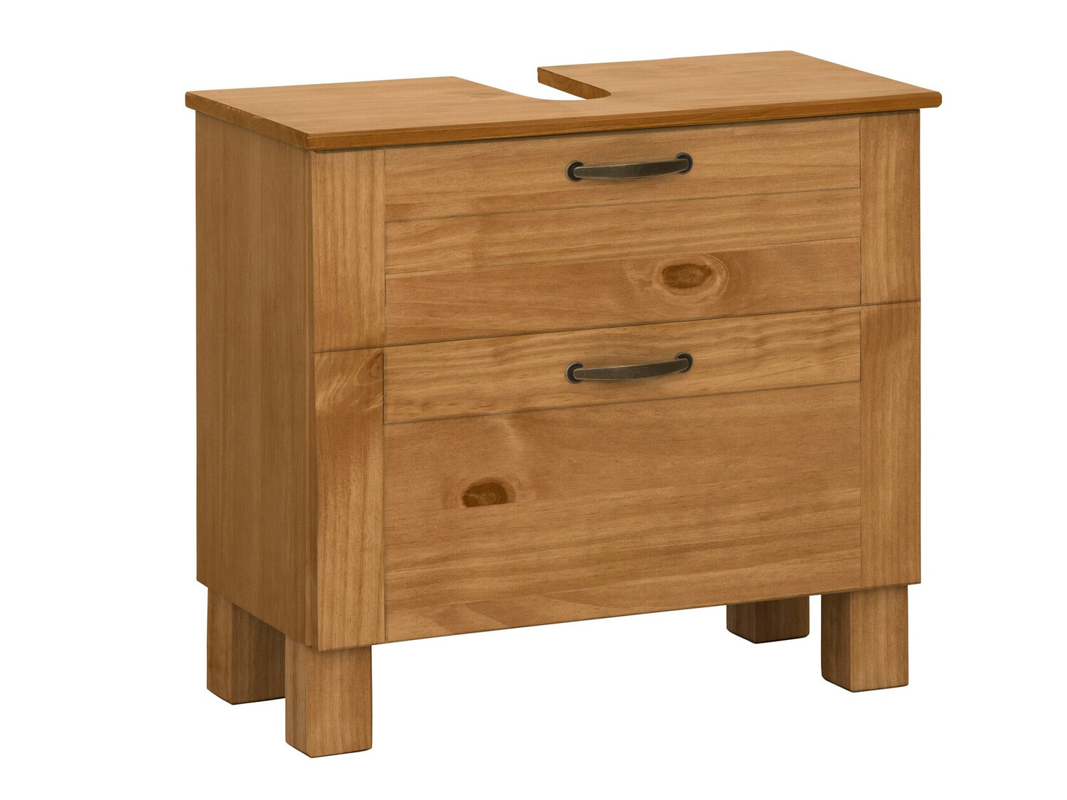 Stāvošs vannas istabas skapītis izlietnei Ophlevu 102 (Priede)