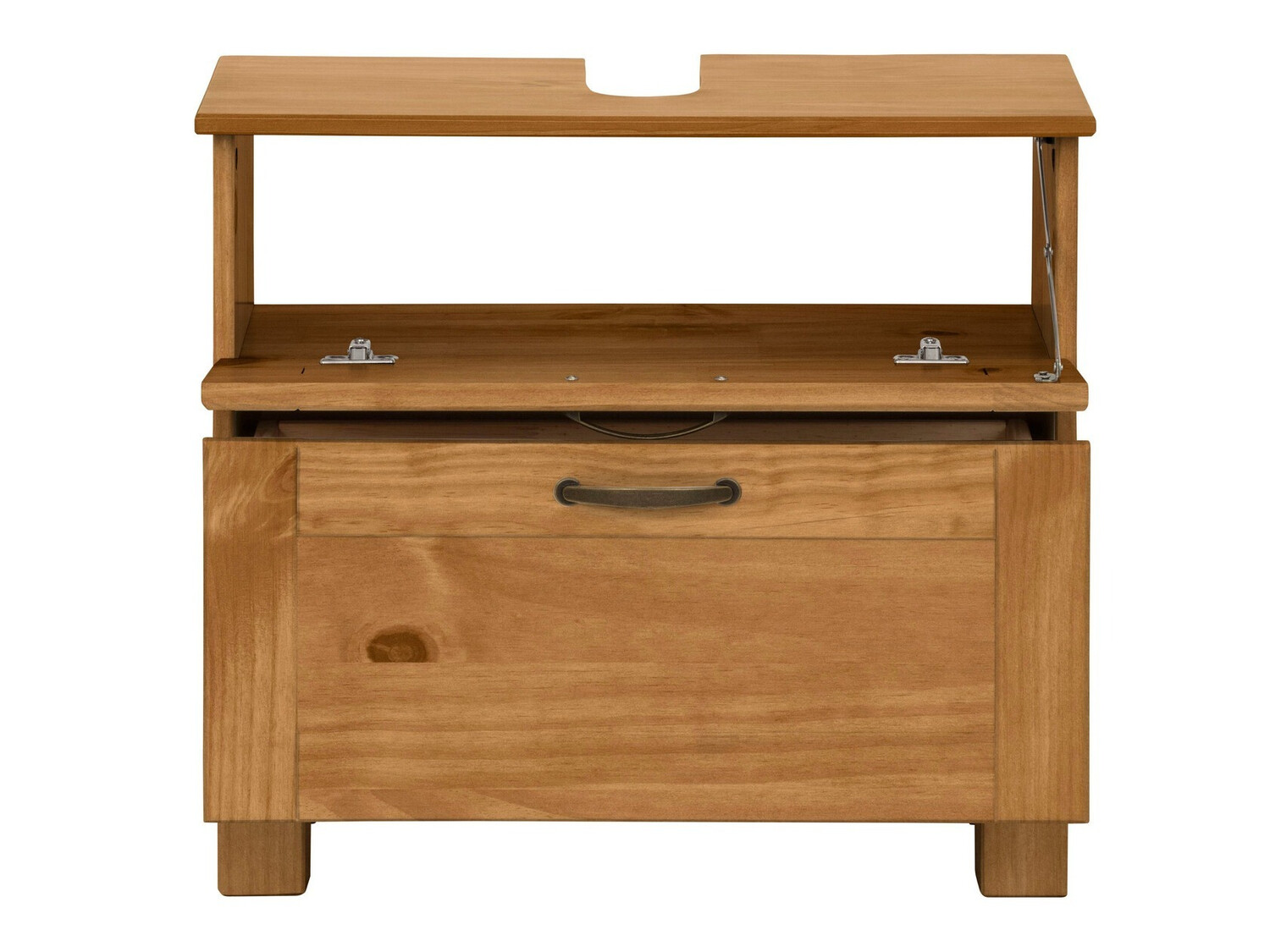 Stāvošs vannas istabas skapītis izlietnei Ophlevu 102 (Priede)