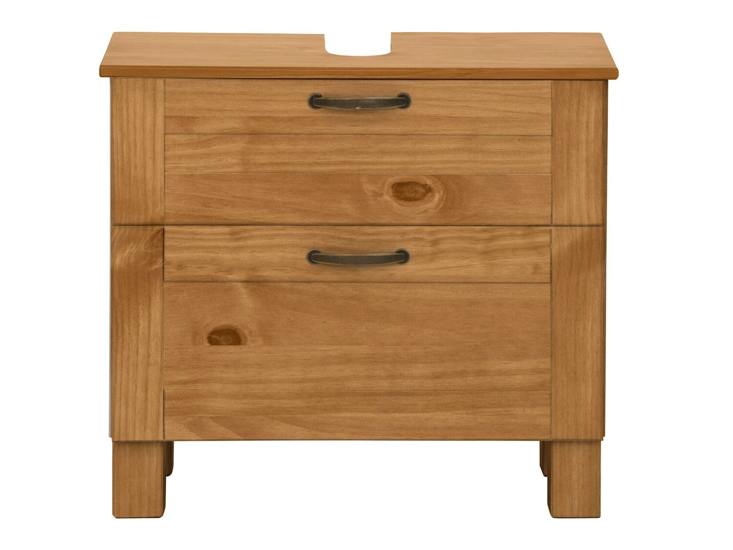 Stāvošs vannas istabas skapītis izlietnei Ophlevu 102 (Priede)