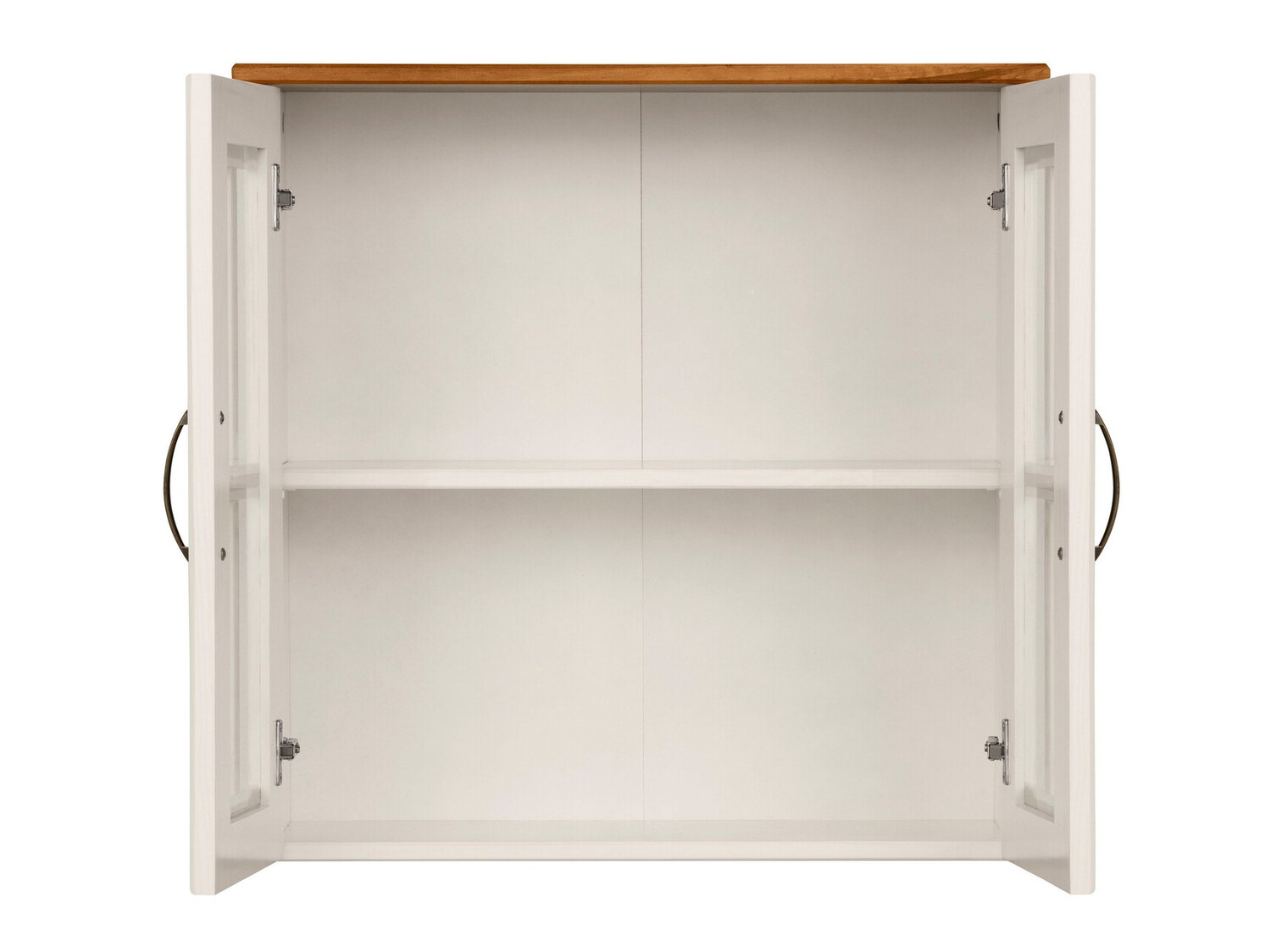 Piekarams vannas istabas skapītis Ophlevu 104 (Balts + Medus ozols)