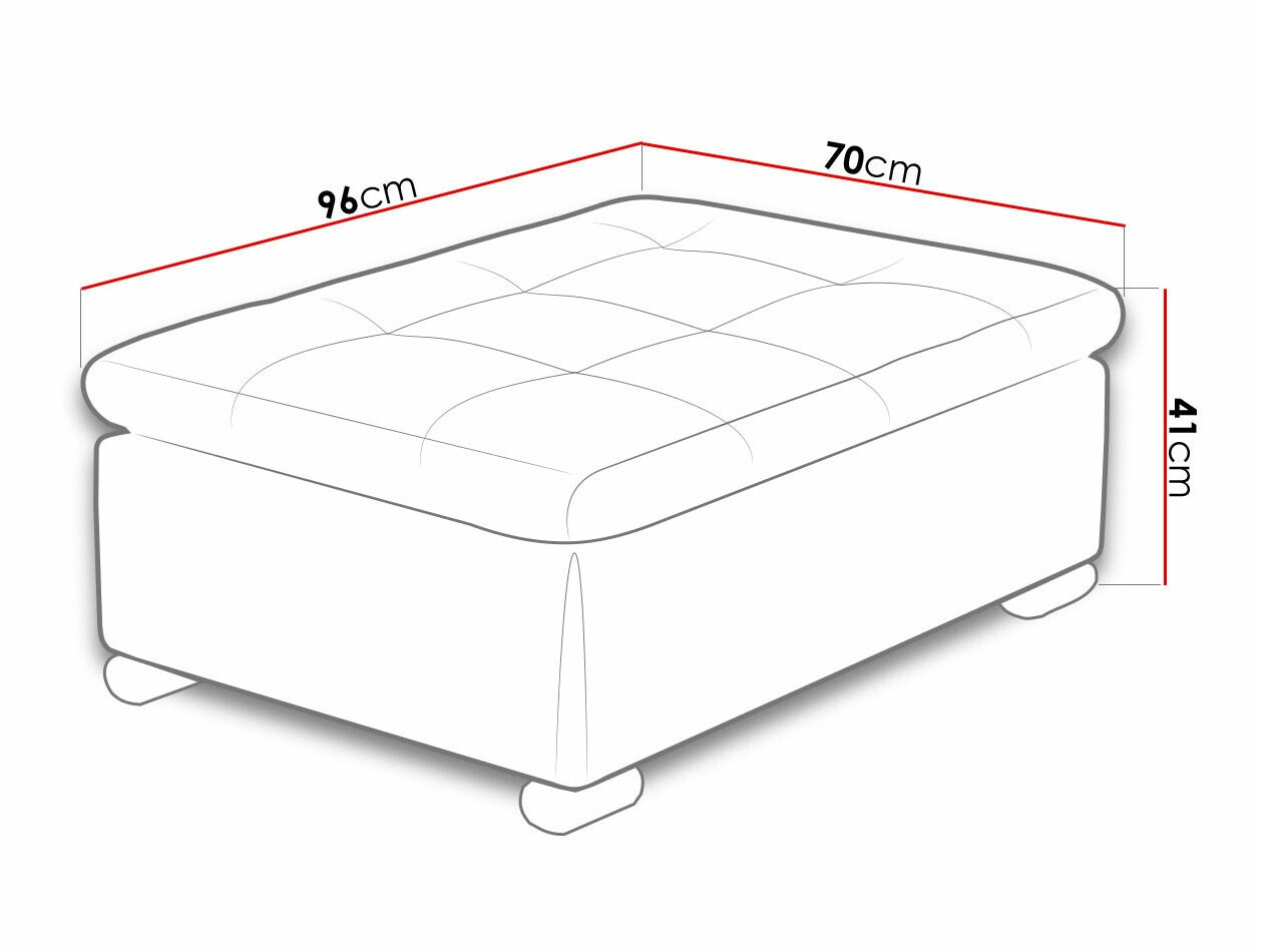 Мягкая скамья Comfivo 118 (Lux 06)