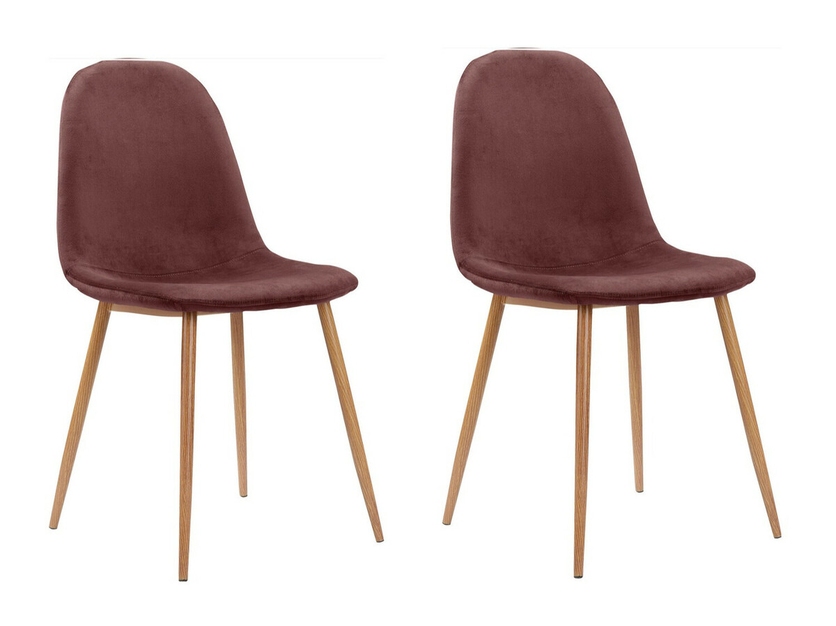 Ēdamistabas komplekts Denton 818 (Ozols + Tumši rozā)