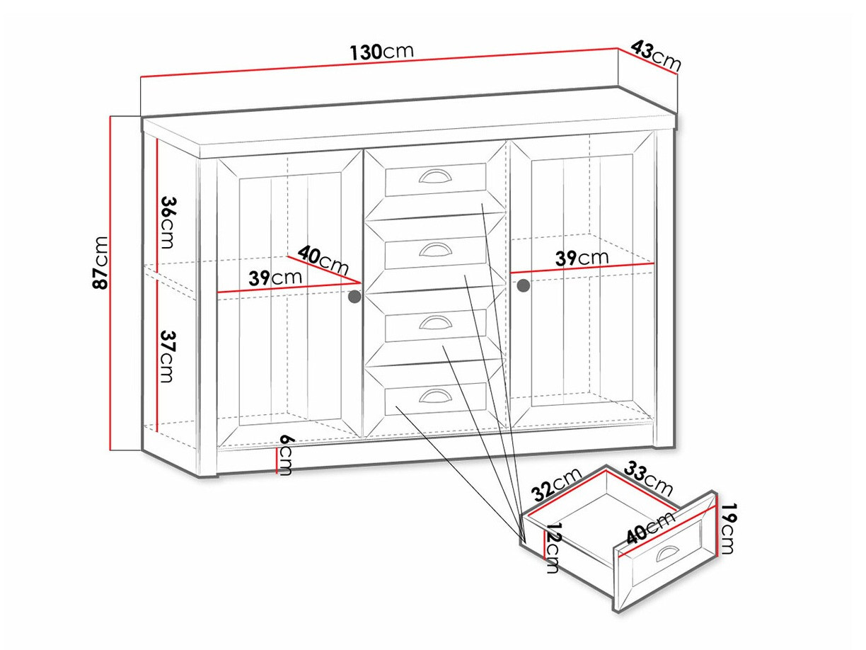 Kомод Ferdore 102