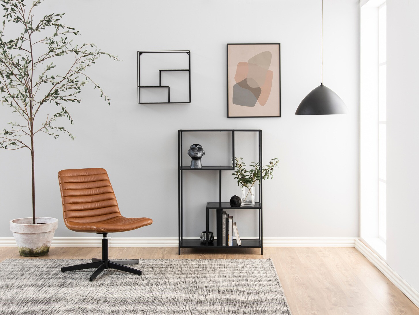 Plaukts Norsica Sevferi 103 (Melnie pelni + Melns)