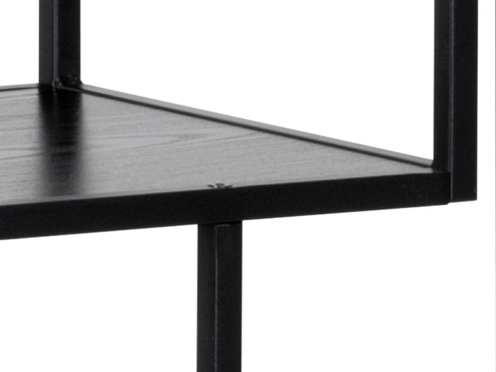 Стеллаж Norsica Sevferi 103 (Черный пепел + Чёрный)