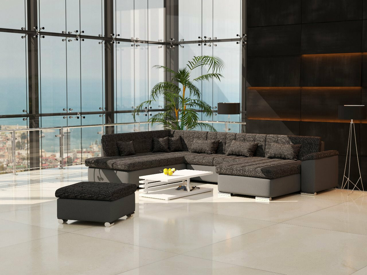 Mīksto mēbeļu komplekts Comfivo 216 (Soft 020 + Majorka 03)