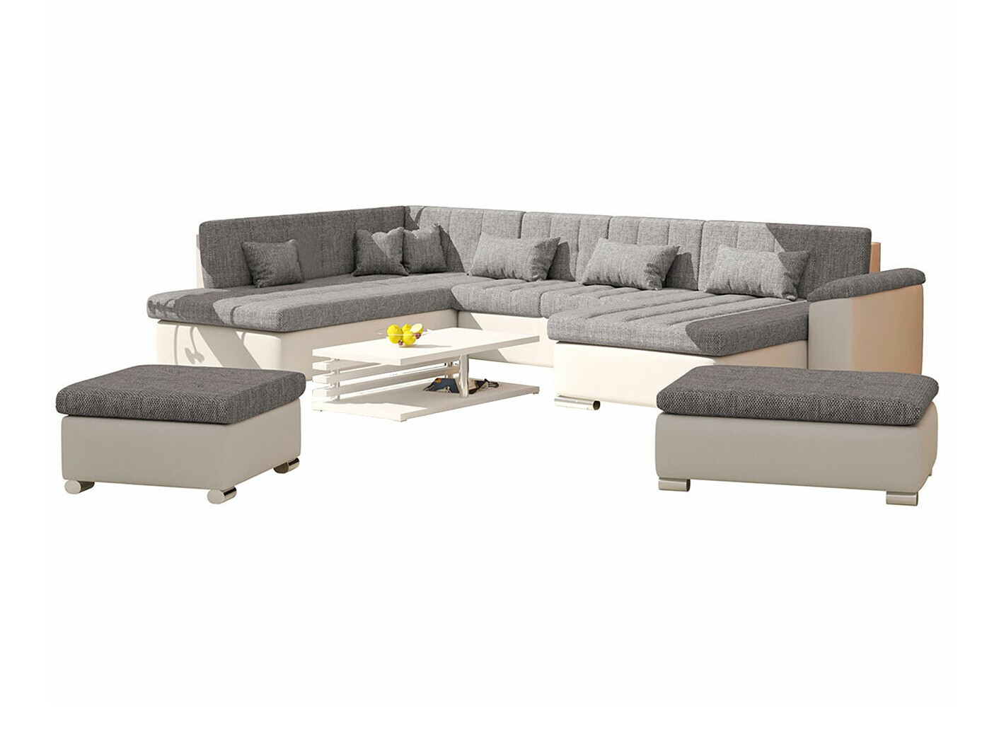 Mīksto mēbeļu komplekts Comfivo Gemma II (Soft 017 + Lawa 05)