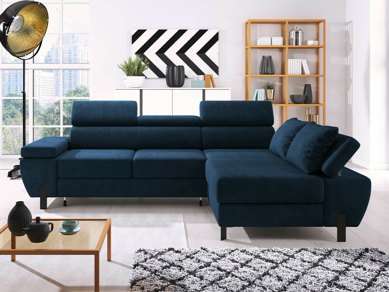 Stūra dīvāns Indiana 152 (Kronos 09)