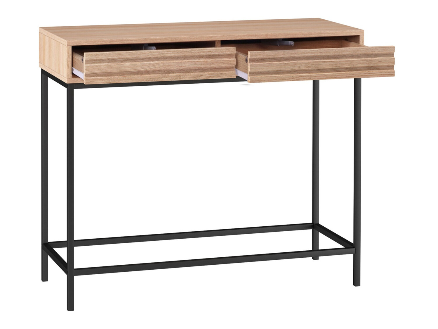 Konsole Denton 846 (Melns + Ozols)