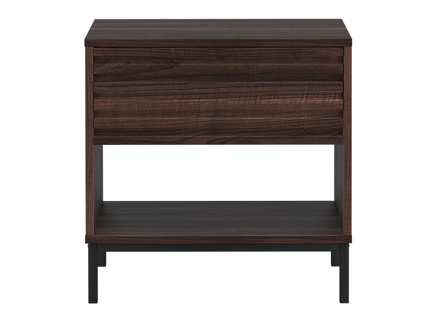 Naktsgaldiņš Denton 845 (Melns + Rieksts)