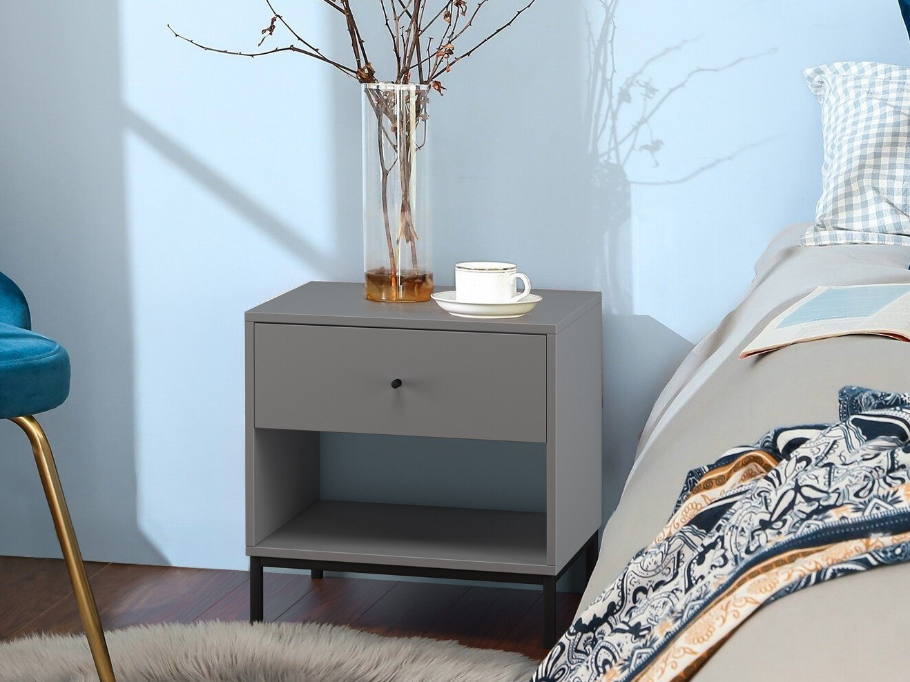 Прикроватная тумбочка Denton 842