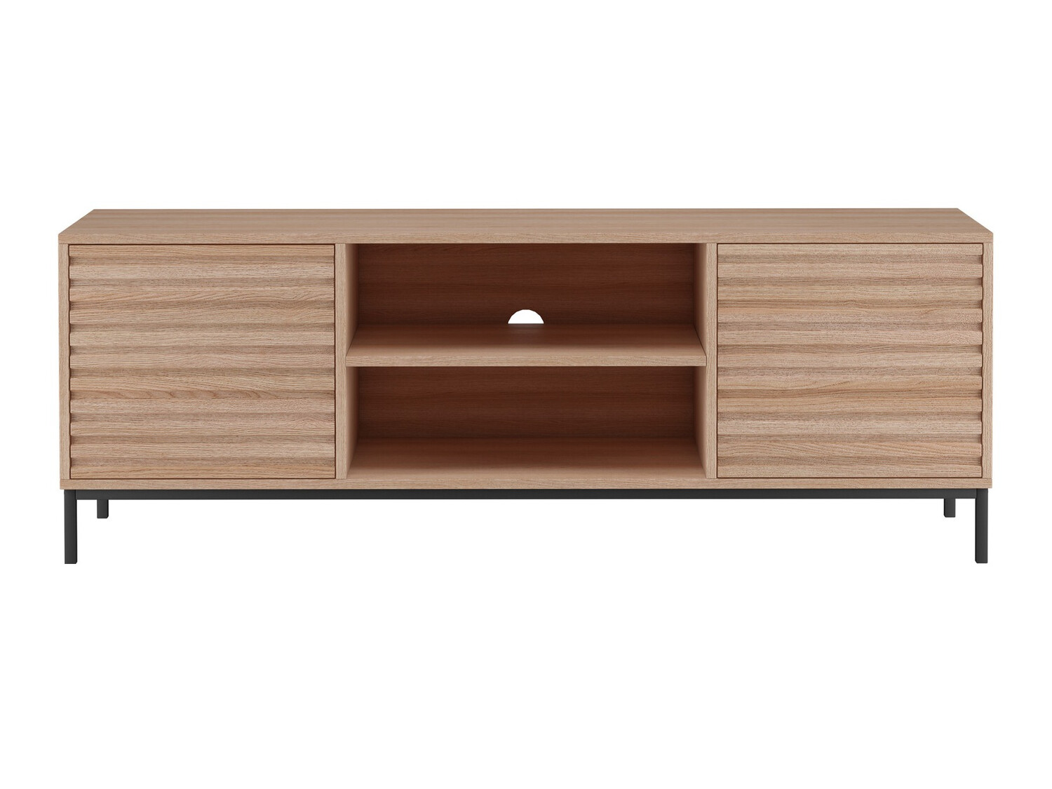 TV galds Denton 844 (Melns + Ozols)