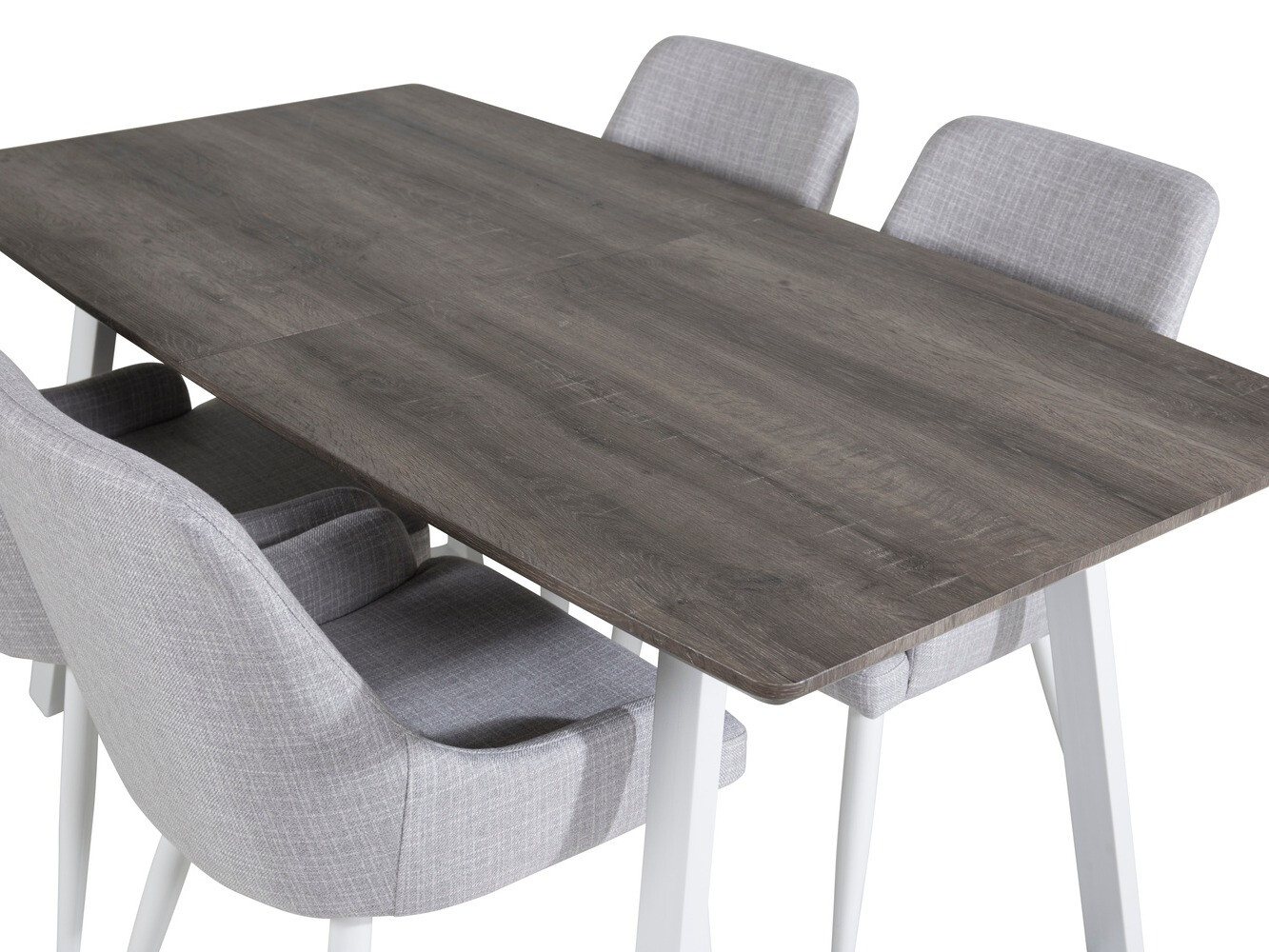 Обеденный гарнитур Dallas 1978 (Белый + Светло-серый)