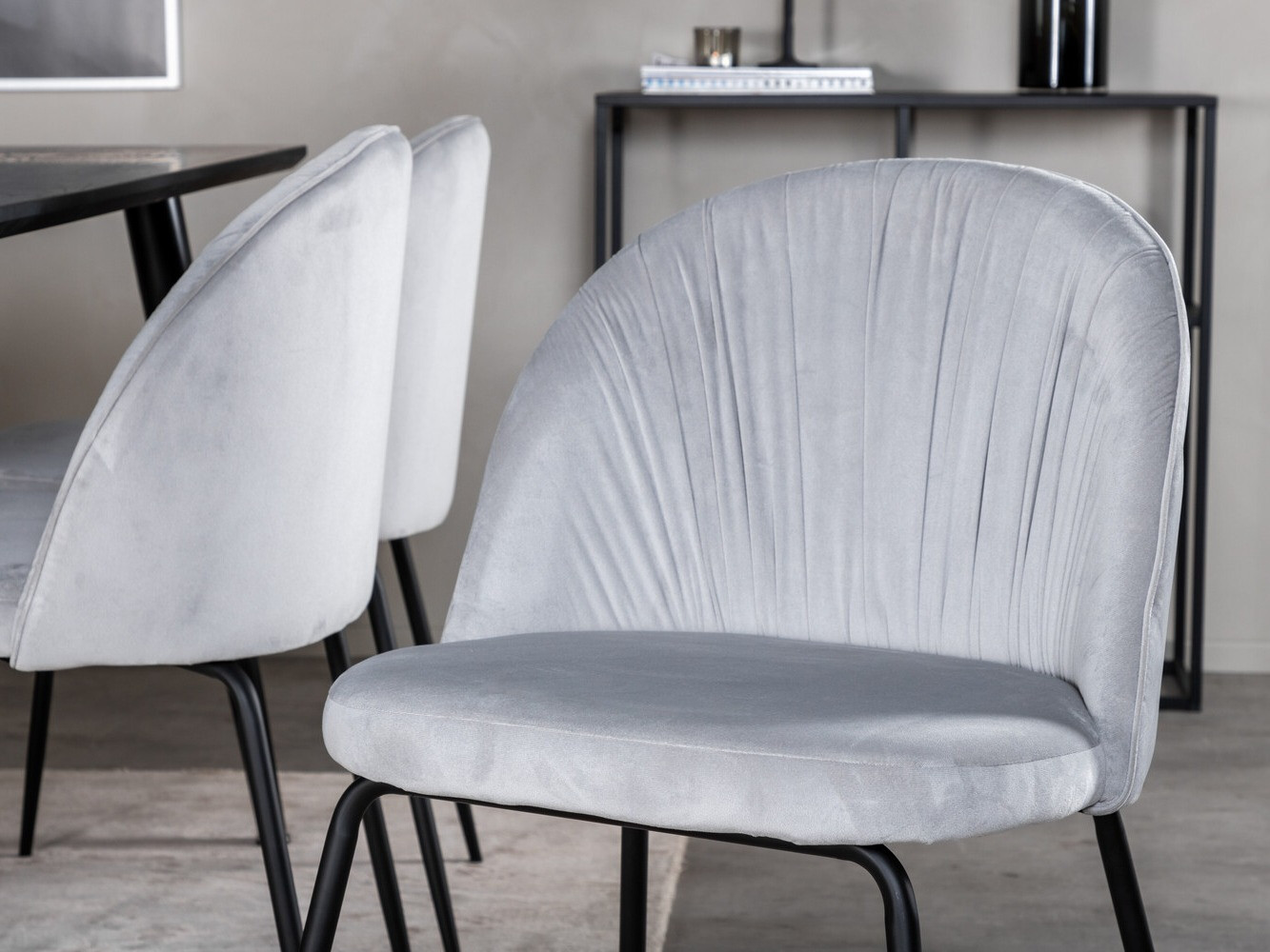 Обеденный гарнитур Dallas 2600 (Чёрный)