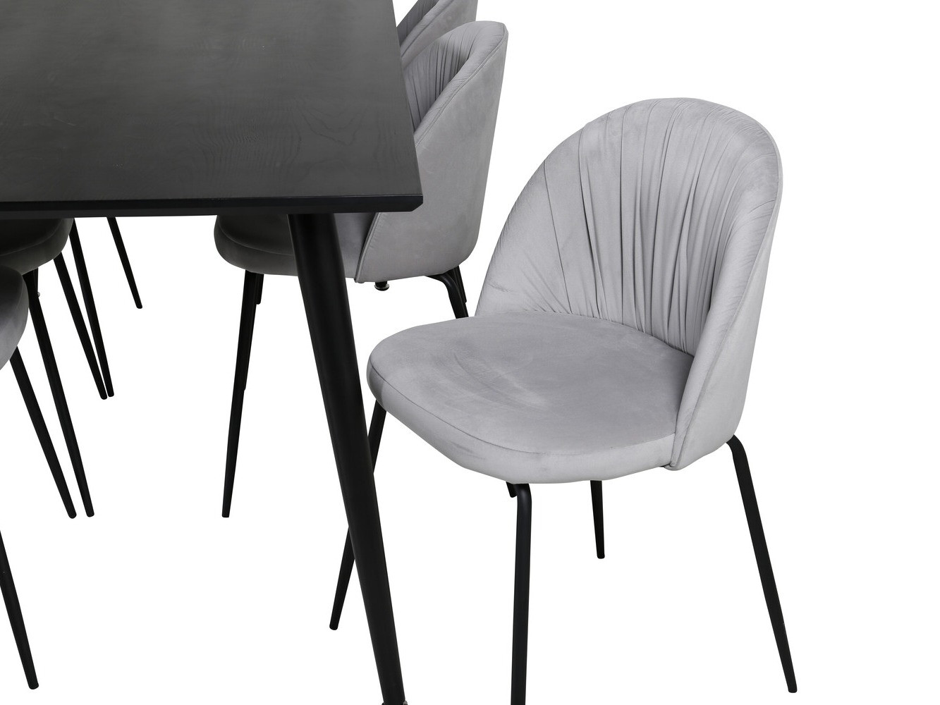 Обеденный гарнитур Dallas 2600 (Чёрный)