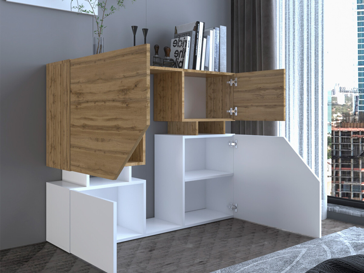 Набор для гостиной Comfivo Daldune 103 (Дуб вотан + Антрацит)