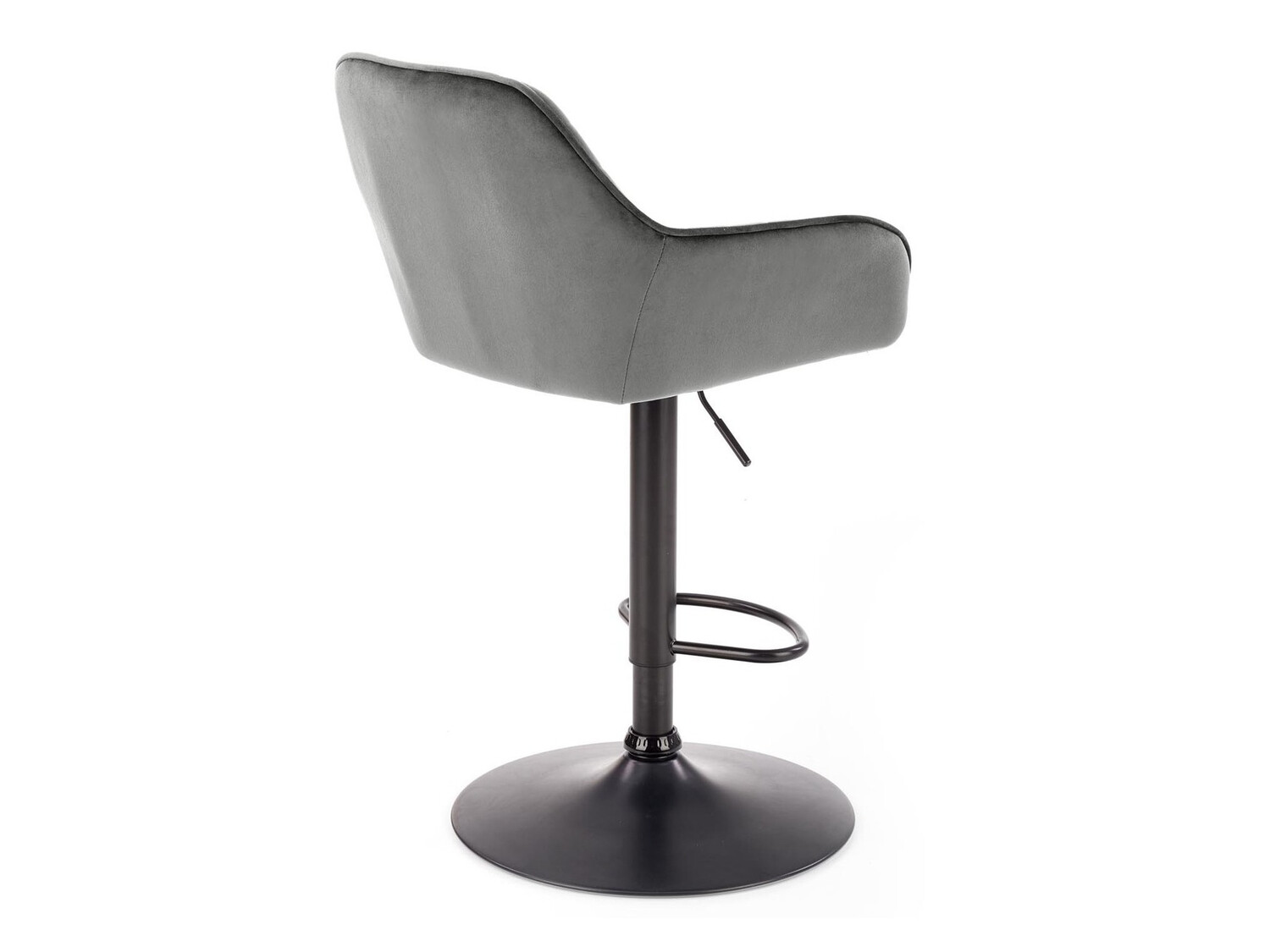 Zemais bāra krēsls Houston 972 (Pelēks)