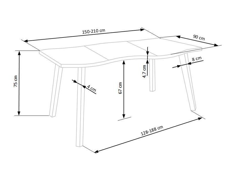 Ēdamistabas komplekts Houston 719