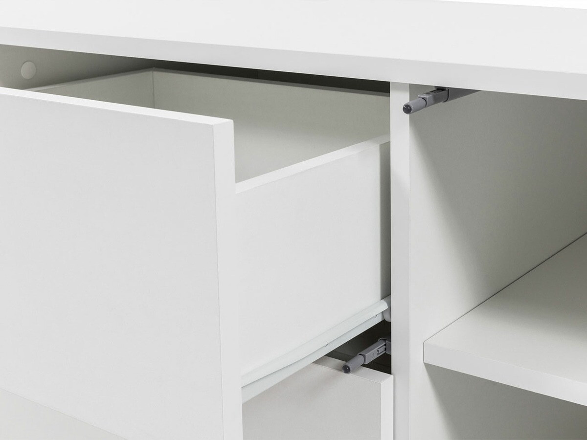 Viesistabas komplekts Comfivo Fersoe 110 (Balts)