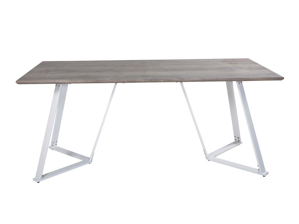 Обеденный гарнитур Dallas 1973 (Белый + Светло-серый)