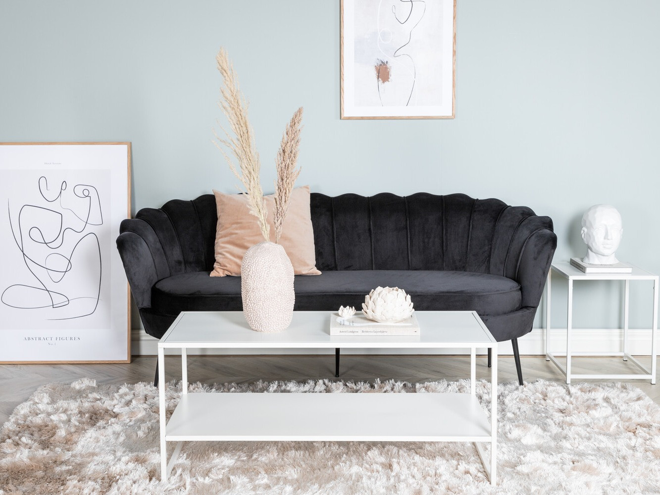 Dīvāns Dallas 2855 (Melns)