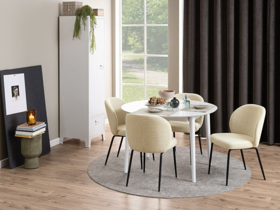 Krēsls Norsica 389 (Krēms + Melns)