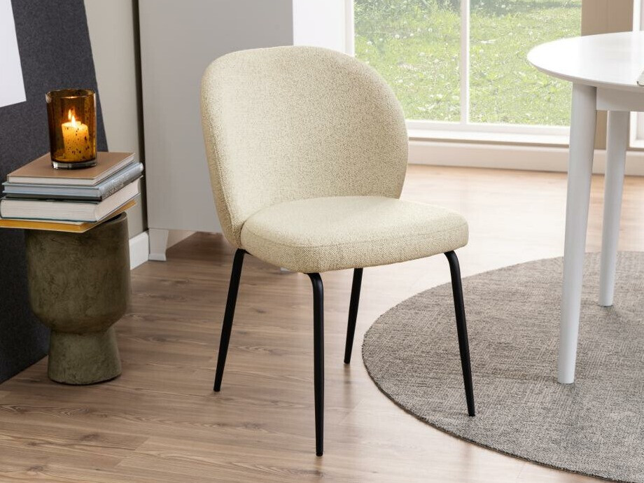 Стул Norsica 389 (Крем + Чёрный)