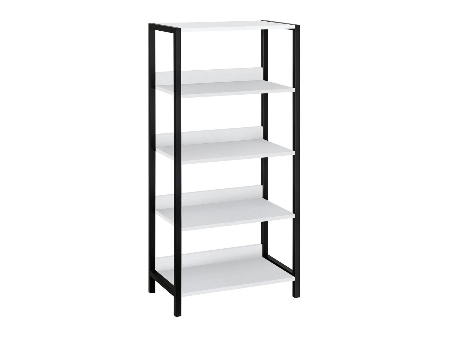 Стеллаж Larnovo 108 (Белый + Чёрный)