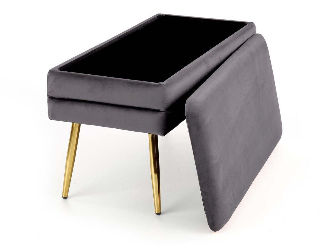 Mīkstais sols Houston 1255 (Pelēks + Zelta)