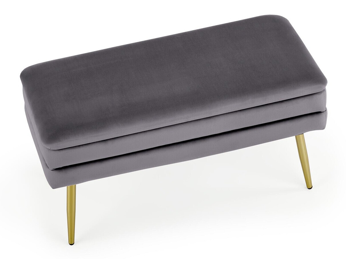 Mīkstais sols Houston 1255 (Pelēks + Zelta)