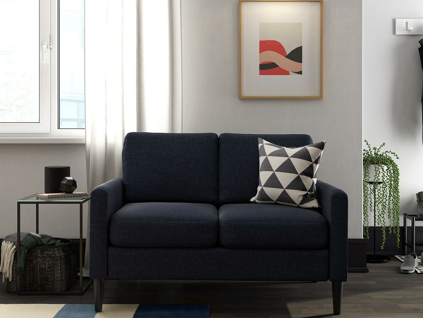 Диван Tulsa 438 (Темно-синий)